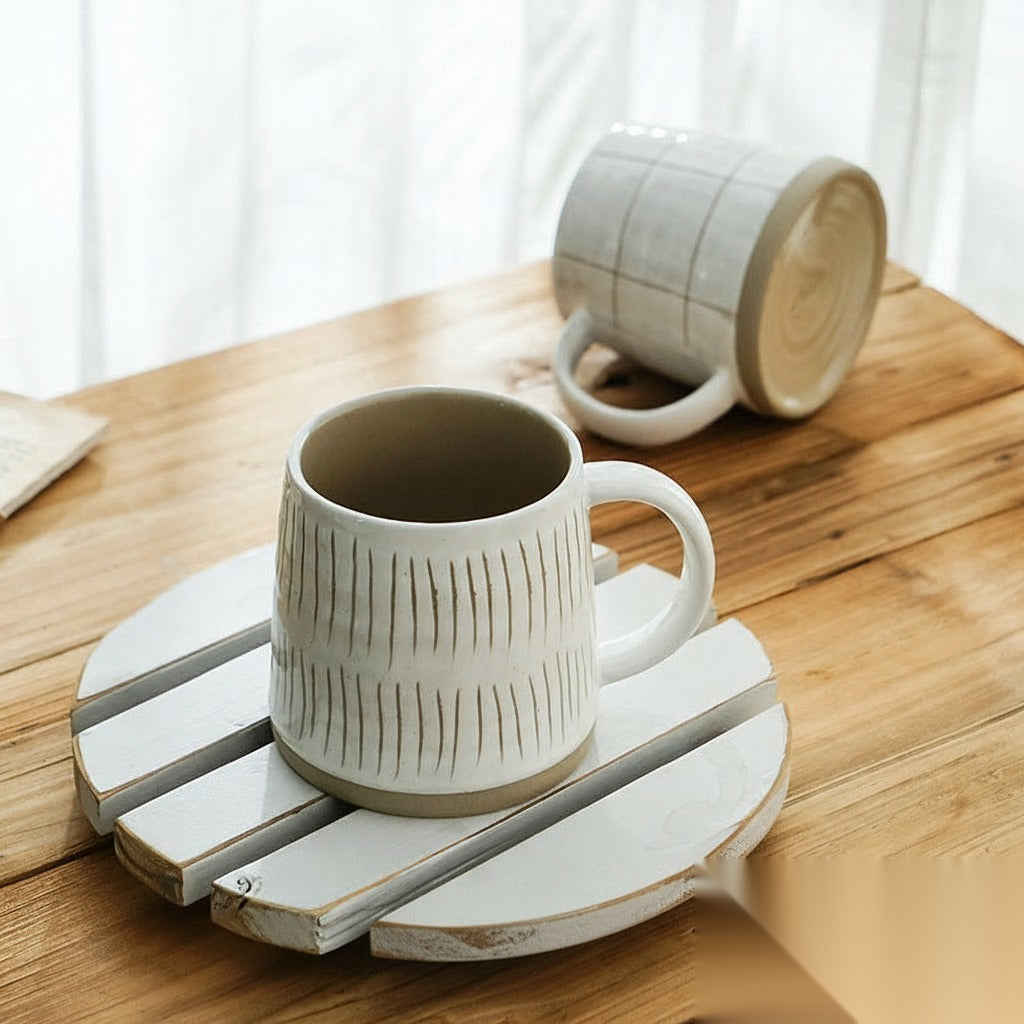 Tasse japonaise en céramique « Ivoire »