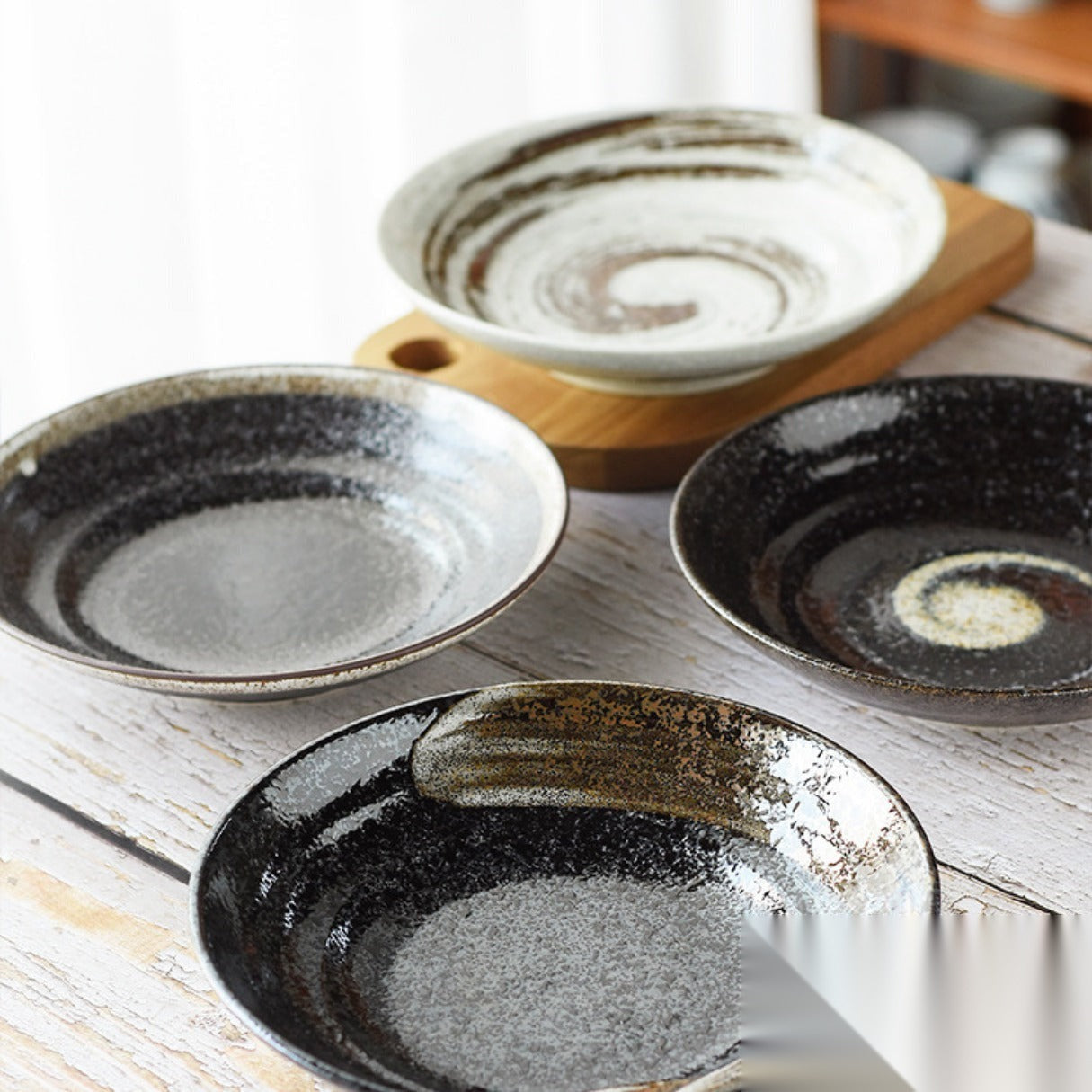 Assiette japonaise creuse « Douceur »