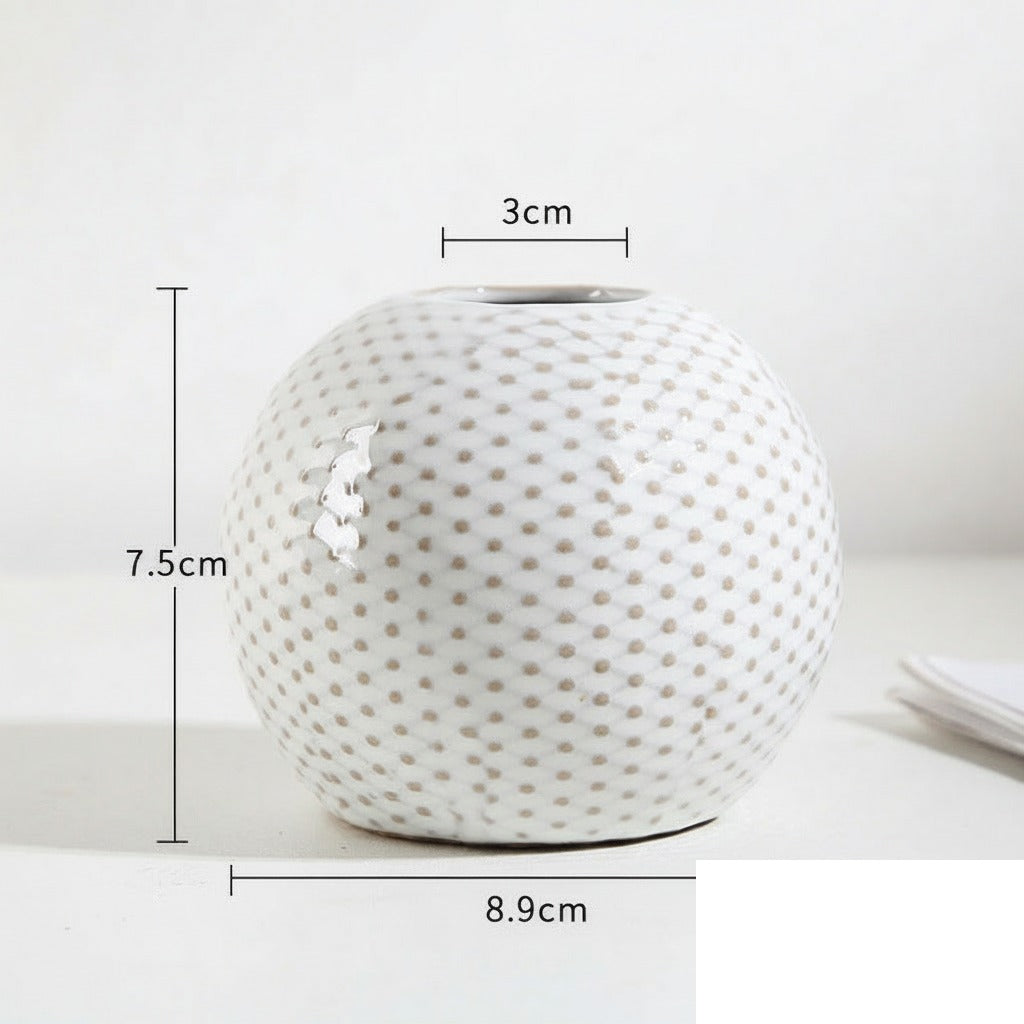 Vase en céramique fait main « Ardoise »