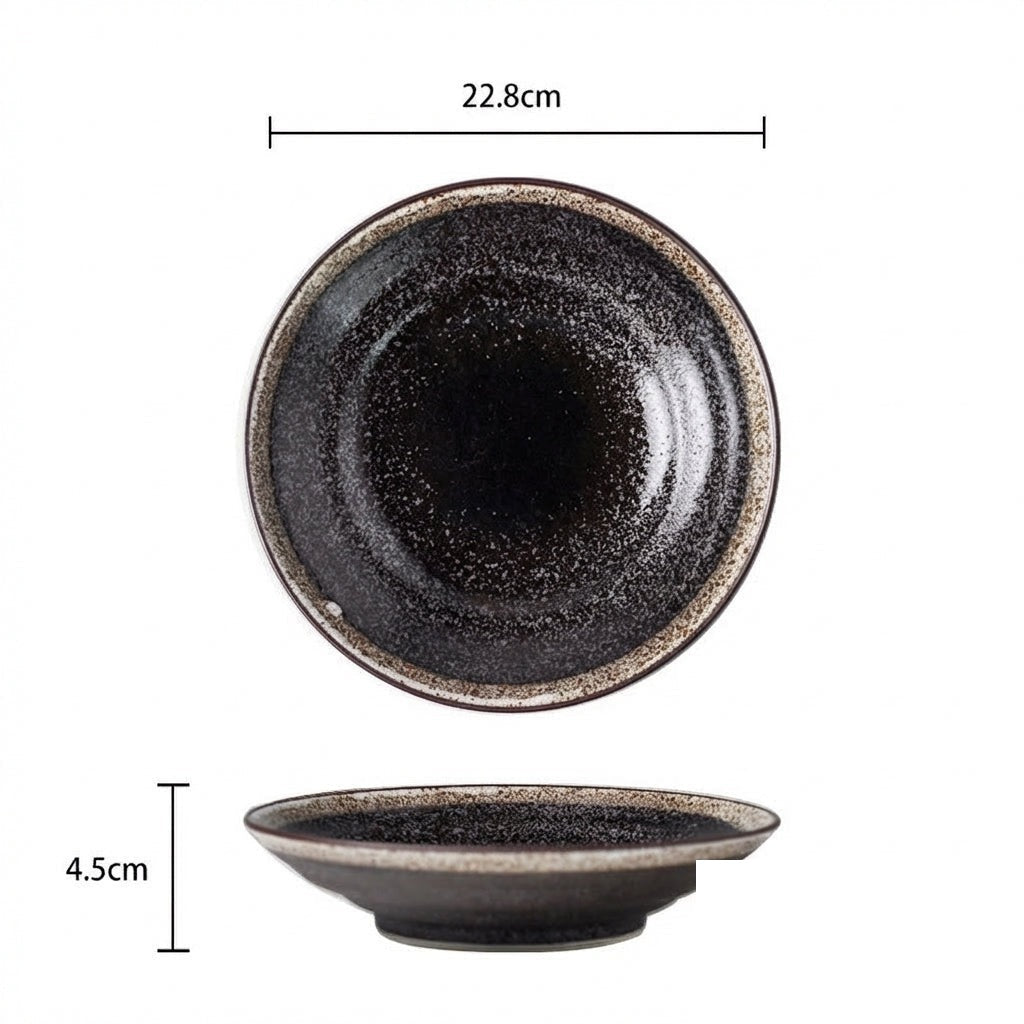 Assiette japonaise creuse « Douceur »