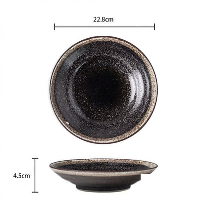 Assiette japonaise creuse « Douceur »