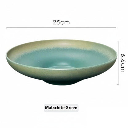 Bol / assiette creuse en céramique « Orchidée »