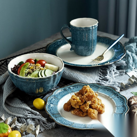 Vaisselle japonaise en céramique « Crépuscule »