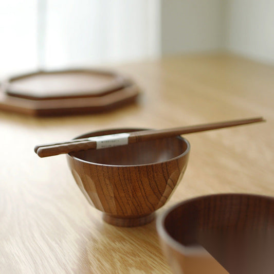 Bol en bois fait main « Étoile »