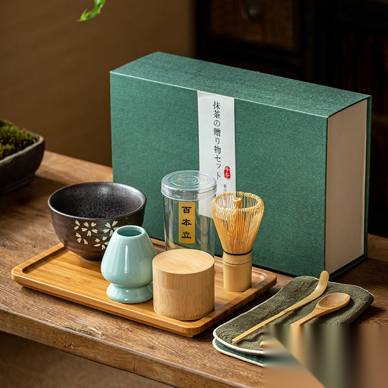 Cérémonie du thé matcha (set & coffrets cadeau) « Profondeur »
