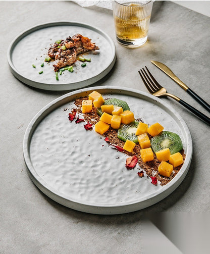 Assiette japonaise en céramique (nouveau modèle) « Arashiyama »