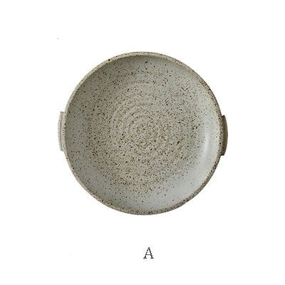 Assiette japonaise en céramique « Shirakawa »