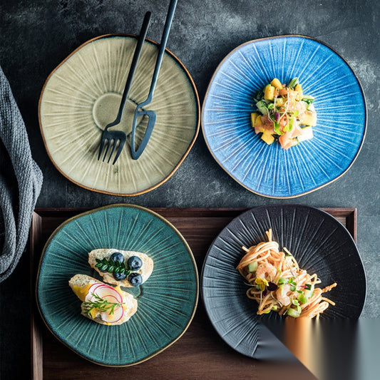 Assiette japonaise en céramique « Kanazawa »