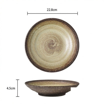 Assiette japonaise creuse « Douceur »