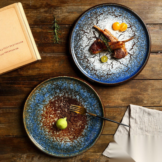 Assiette japonaise en céramique « Nikko »