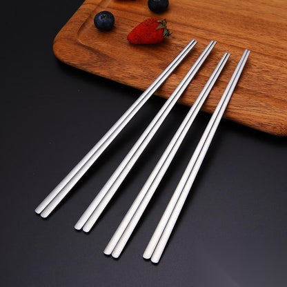 Baguettes japonaises design en inox « Edition 1 »