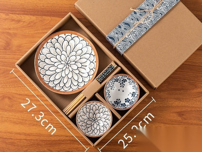 Coffret vaisselle japonaise (6 coffrets cadeaux) « Noblesse »