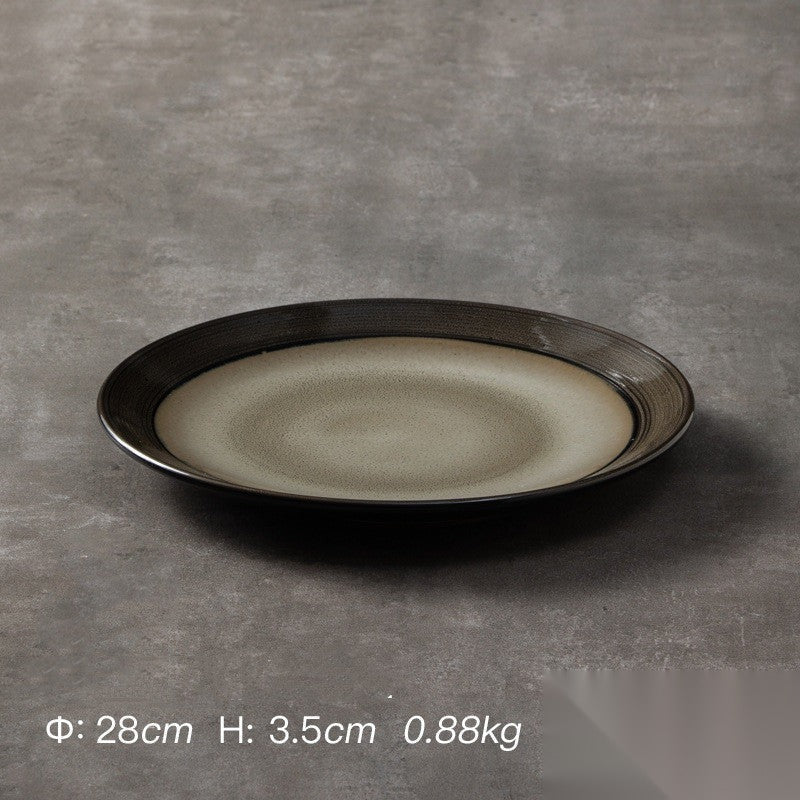 Assiette Prestige en céramique « Marbre »
