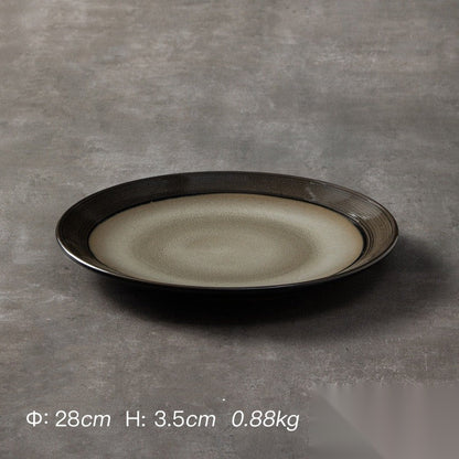 Assiette Prestige en céramique « Marbre »