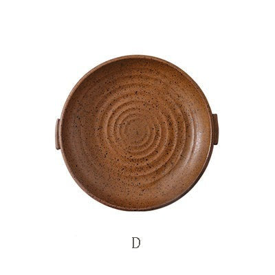Assiette japonaise en céramique « Shirakawa »