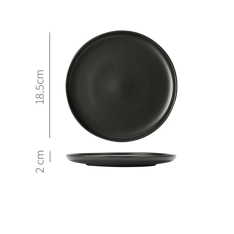 Assiette japonaise en céramique « Ambre »