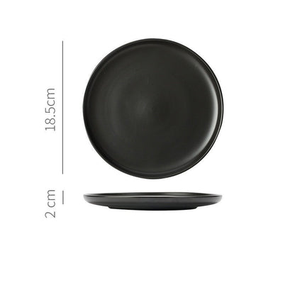 Assiette japonaise en céramique « Ambre »