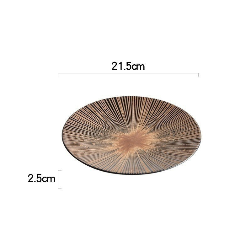 Assiette creuse japonaise « Plénitude »