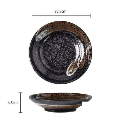 Assiette japonaise creuse « Douceur »