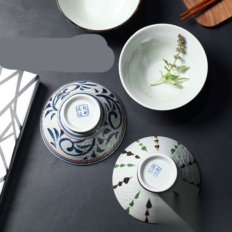 Coffret de bols à riz Collection (faits main) « Solstice »