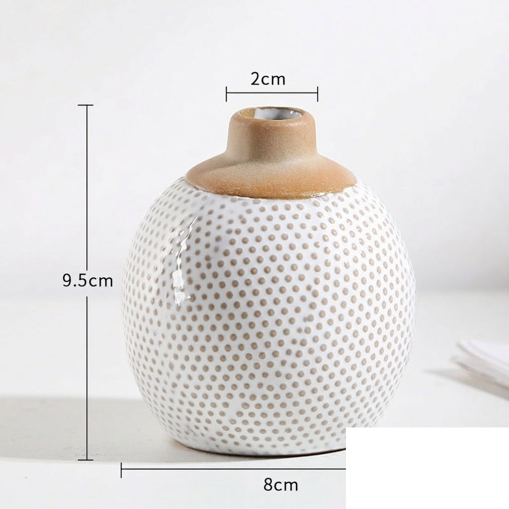 Vase en céramique fait main « Ardoise »