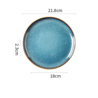 Vaisselle en porcelaine Collection « Noyer »