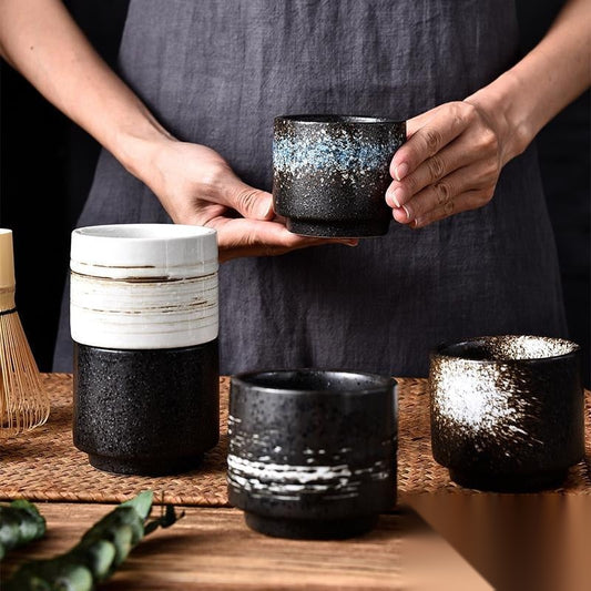 Tasse japonaise en céramique « Verdigris »