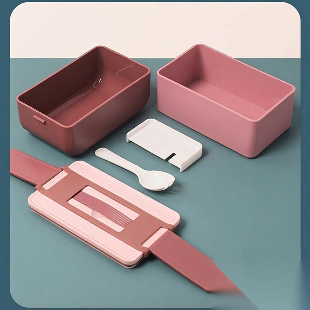 Bento portable à compartiments « Calligraphie »
