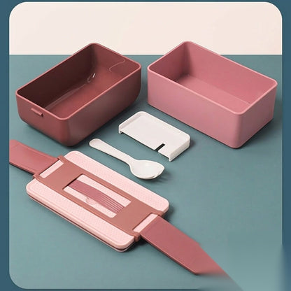 Bento portable à compartiments « Calligraphie »