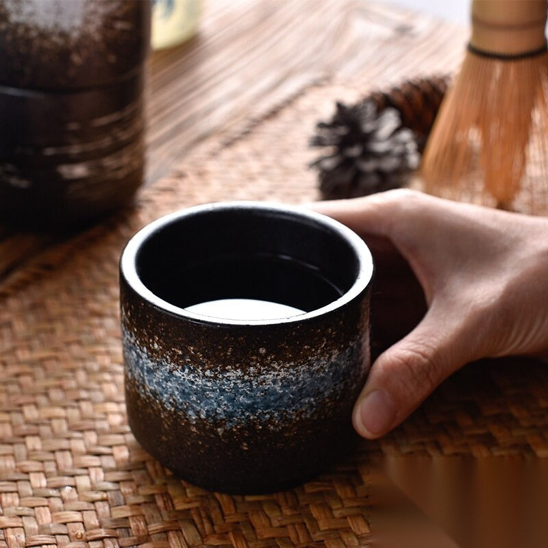 Tasse japonaise en céramique « Verdigris »