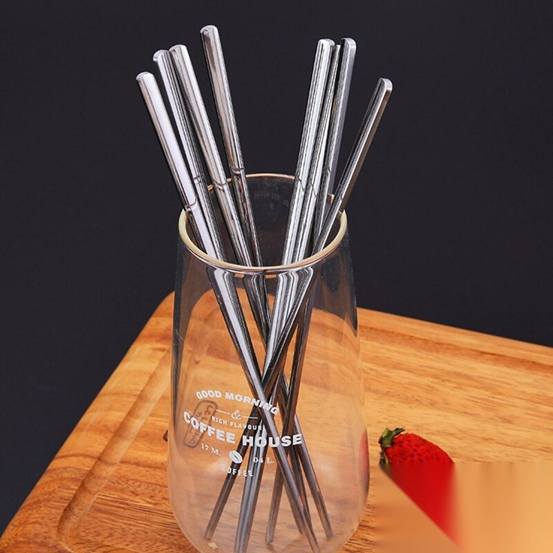 Baguettes japonaises design en inox « Edition 1 »