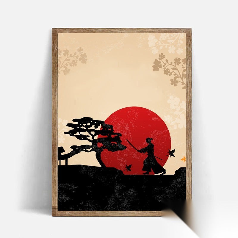 Affiches japonaises style « Texture »