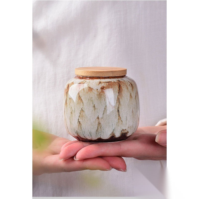 Elégant pot à thé en céramique « Mousse »