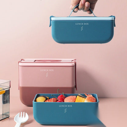 Bento portable à compartiments « Calligraphie »
