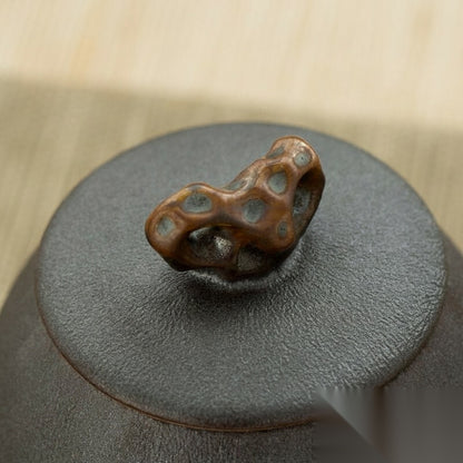 Elégant pot à thé en céramique « Vermeil »