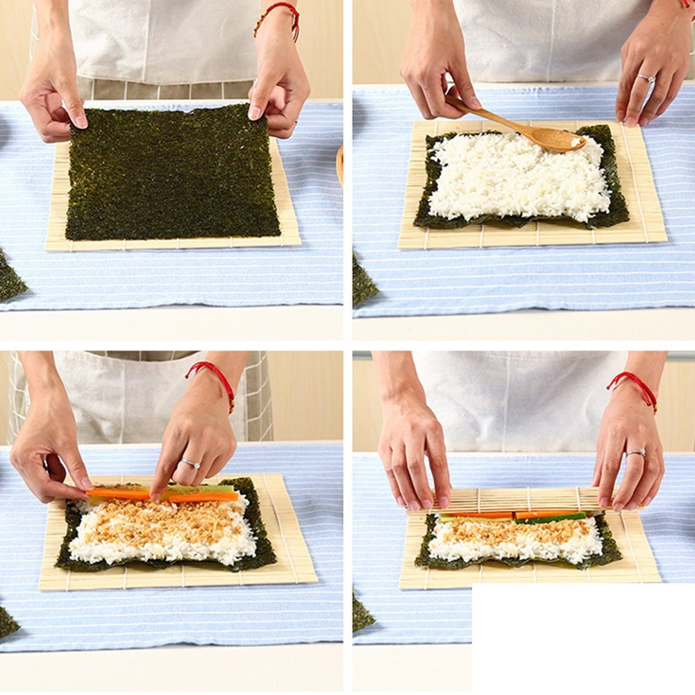 Natte à Sushi en bambou naturel « Ermitage »