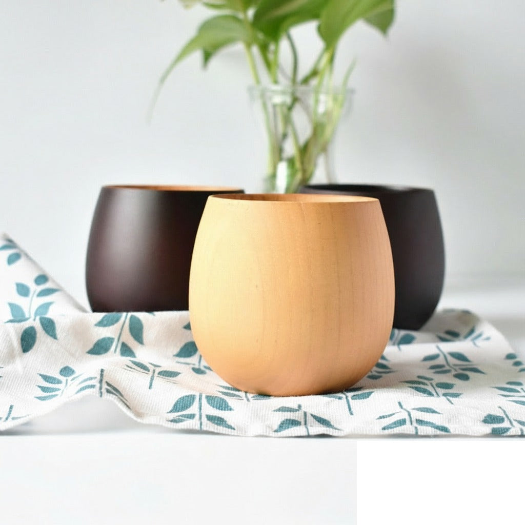 Tasse japonaise en bois artisanale « Edition 1 »