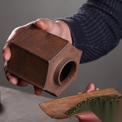 Pot à thé japonais vintage « Bronze »