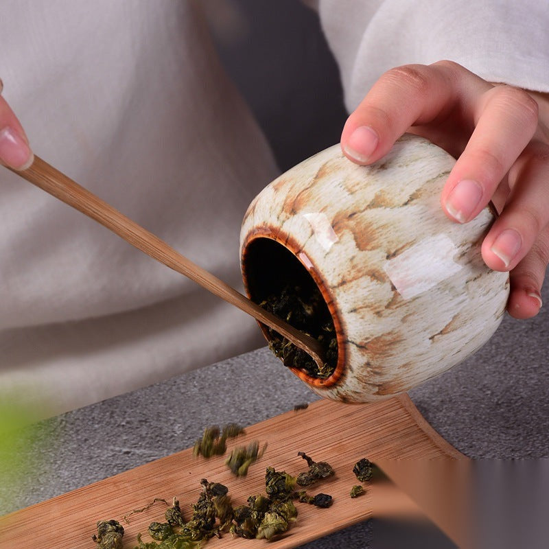 Elégant pot à thé en céramique « Mousse »