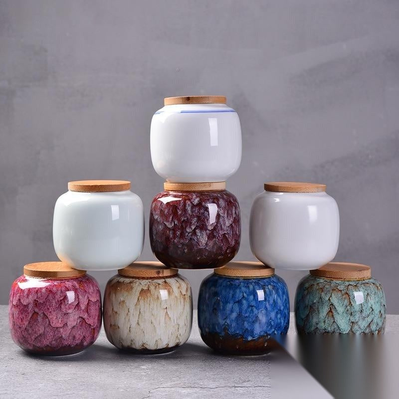 Elégant pot à thé en céramique « Mousse »