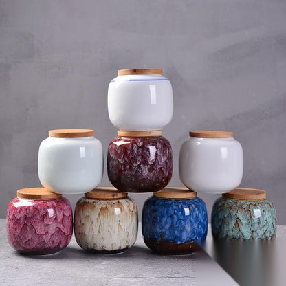 Elégant pot à thé en céramique « Mousse »