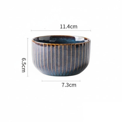 Vaisselle en porcelaine Collection « Noyer »