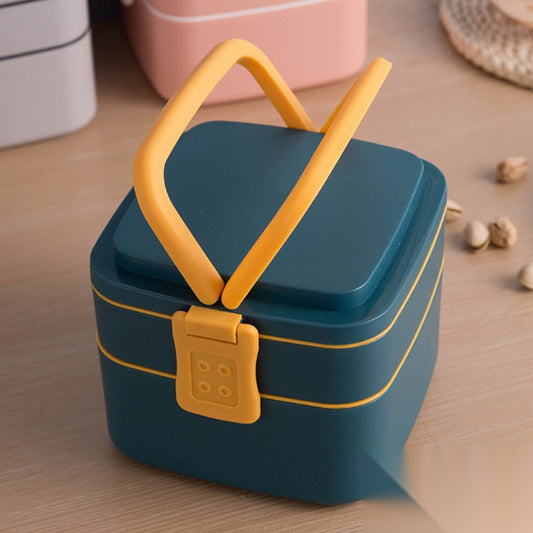 Bento / Lunch Box à deux étages design « Sculpté »