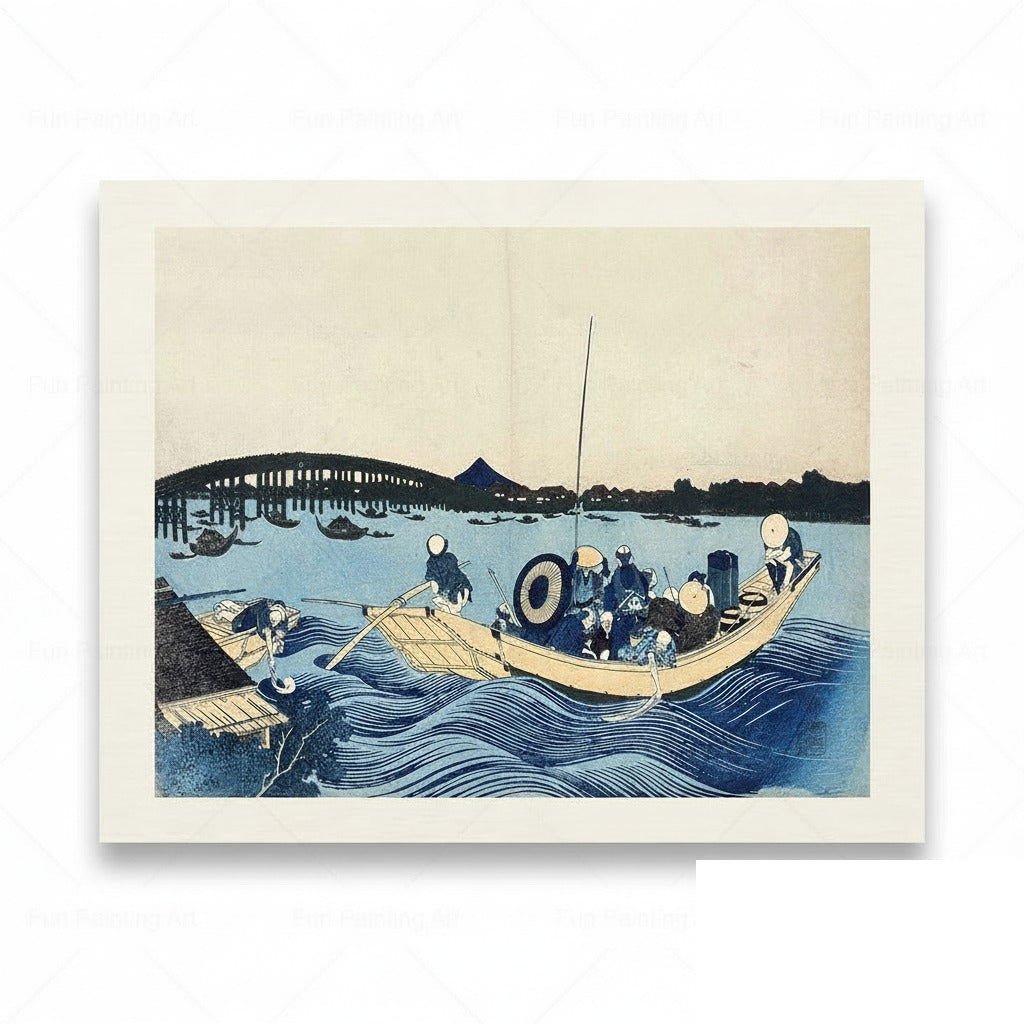 Affiche japonaise - estampes japonaises Ukiyo-e « Clarté »