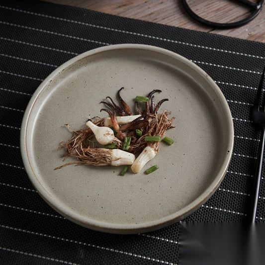 Assiette japonaise en céramique « Zéphyr »