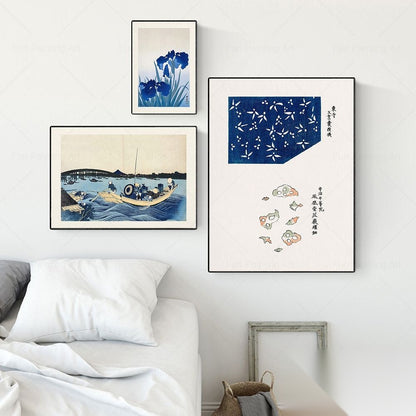 Affiche japonaise - estampes japonaises Ukiyo-e « Clarté »