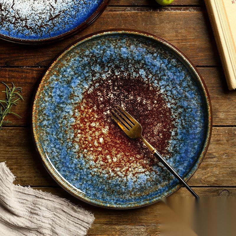 Assiette japonaise en céramique « Nikko »