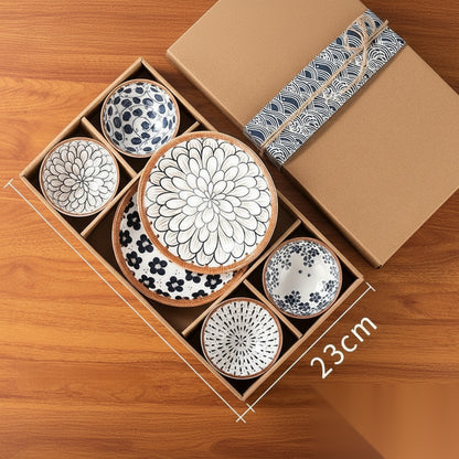 Coffret vaisselle japonaise (6 coffrets cadeaux) « Noblesse »