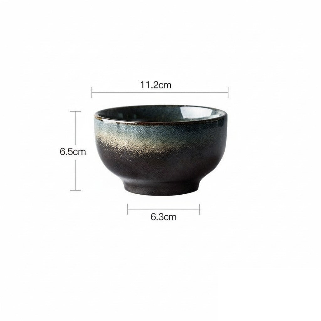 Vaisselle japonaise en céramique « Brume »