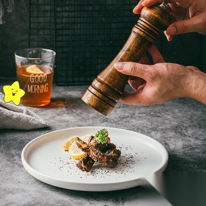 Assiette japonaise en céramique « Ambre »